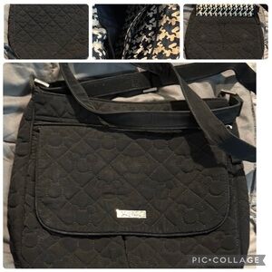 Vera Bradley Black Quilted Crossbody Bag